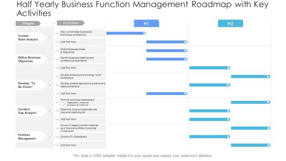 Half Yearly Business Function Management Roadmap With Key Activities Mockup PDF Half Yearly Business Function Management Roadmap With Key Activities Mockup PDF