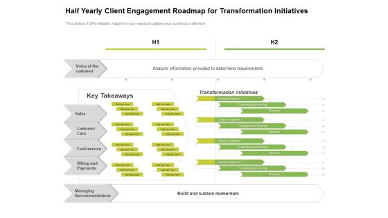 Half Yearly Client Engagement Roadmap For Transformation Initiatives Microsoft Half Yearly Client Engagement Roadmap For Transformation Initiatives Microsoft