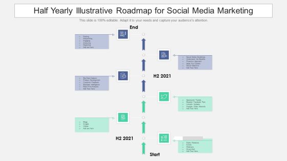 Half Yearly Illustrative Roadmap For Social Media Marketing Professional Half Yearly Illustrative Roadmap For Social Media Marketing Professional
