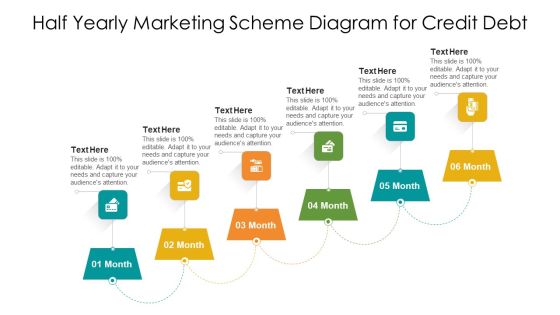 Half Yearly Marketing Scheme Diagram For Credit Debt Ppt PowerPoint Presentation File Layouts PDF Half Yearly Marketing Scheme Diagram For Credit Debt Ppt PowerPoint Presentation File Layouts PDF