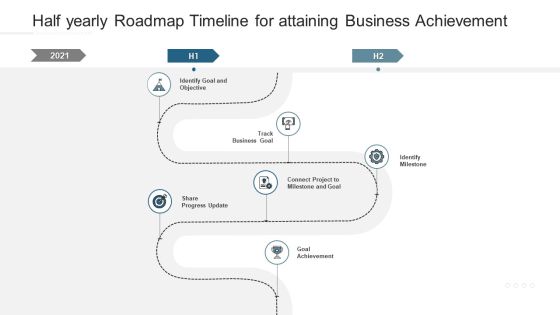 Half Yearly Roadmap Timeline For Attaining Business Achievement Download Half Yearly Roadmap Timeline For Attaining Business Achievement Download