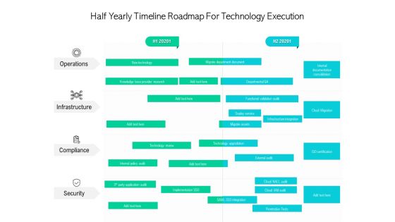 Half Yearly Timeline Roadmap For Technology Execution Inspiration Half Yearly Timeline Roadmap For Technology Execution Inspiration