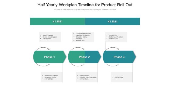 Half Yearly Workplan Timeline For Product Roll Out Pictures Half Yearly Workplan Timeline For Product Roll Out Pictures
