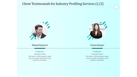 Handling Industry Analysis Client Testimonials For Industry Profiling Services Microsoft PDF Handling Industry Analysis Client Testimonials For Industry Profiling Services Microsoft PDF