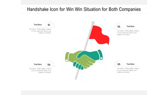 Handshake Icon For Win Win Situation For Both Companies Ppt PowerPoint Presentation Infographics Demonstration PDF Handshake Icon For Win Win Situation For Both Companies Ppt PowerPoint Presentation Infographics Demonstration PDF