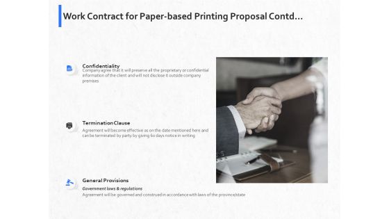 Hardbound Printing Work Contract For Paper Based Printing Proposal Contd Ppt Summary Information PDF Hardbound Printing Work Contract For Paper Based Printing Proposal Contd Ppt Summary Information PDF