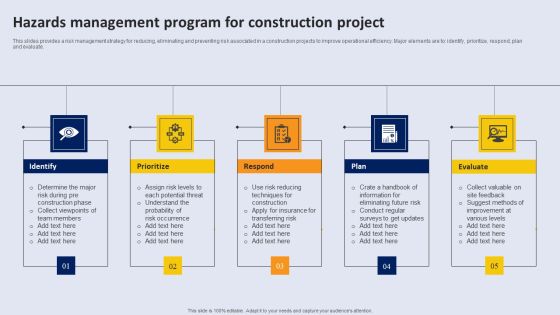 Hazards Management Program For Construction Project Template PDF Hazards Management Program For Construction Project Template PDF