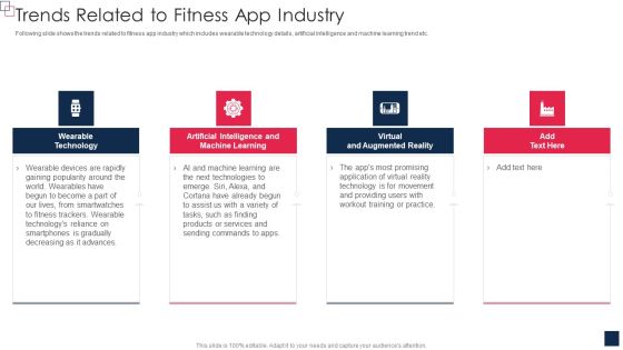 Health And Fitness App Pitch Deck Trends Related To Fitness App Industry Graphics PDF Health And Fitness App Pitch Deck Trends Related To Fitness App Industry Graphics PDF