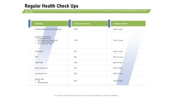 Health And Fitness Consultant Regular Health Check Ups Mockup PDF Health And Fitness Consultant Regular Health Check Ups Mockup PDF