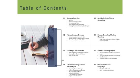 Health And Fitness Consultant Table Of Contents Rules PDF Health And Fitness Consultant Table Of Contents Rules PDF