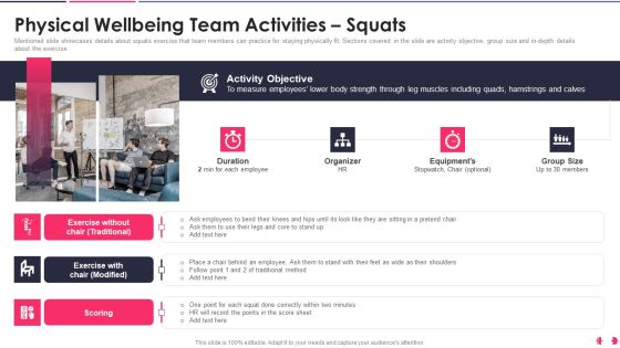 Health And Wellbeing Playbook Physical Wellbeing Team Activities Squats Pictures PDF Health And Wellbeing Playbook Physical Wellbeing Team Activities Squats Pictures PDF