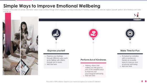 Health And Wellbeing Playbook Simple Ways To Improve Emotional Wellbeing Download PDF Health And Wellbeing Playbook Simple Ways To Improve Emotional Wellbeing Download PDF