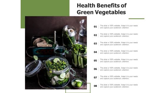 Health Benefits Of Green Vegetables Ppt PowerPoint Presentation Infographics Layout Ideas PDF Health Benefits Of Green Vegetables Ppt PowerPoint Presentation Infographics Layout Ideas PDF