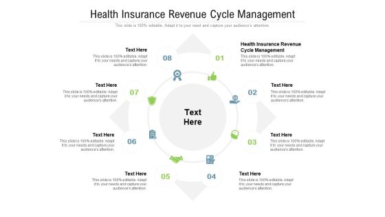 Health Insurance Revenue Cycle Management Ppt PowerPoint Presentation Inspiration Portrait Cpb Pdf