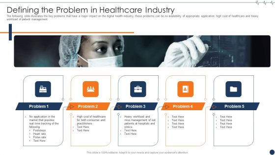 Health It Investor Financing Defining The Problem In Healthcare Industry Template PDF Health It Investor Financing Defining The Problem In Healthcare Industry Template PDF