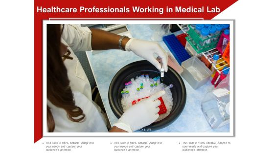 Healthcare Professionals Working In Medical Lab Ppt PowerPoint Presentation Styles Display PDF Healthcare Professionals Working In Medical Lab Ppt PowerPoint Presentation Styles Display PDF
