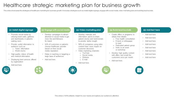 Healthcare Strategic Marketing Plan For Business Growth Guidelines PDF Healthcare Strategic Marketing Plan For Business Growth Guidelines PDF