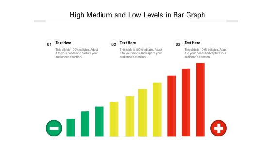 High Medium And Low Levels In Bar Graph Ppt PowerPoint Presentation Professional Design Ideas PDF High Medium And Low Levels In Bar Graph Ppt PowerPoint Presentation Professional Design Ideas PDF