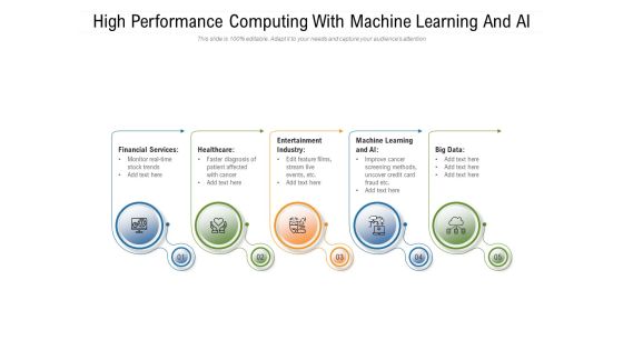 High Performance Computing With Machine Learning And AI Ppt PowerPoint Presentation File Visual Aids PDF