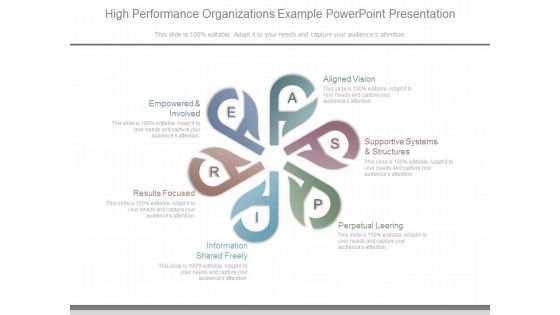 High Performance Organizations Example Powerpoint Presentation High Performance Organizations Example Powerpoint Presentation