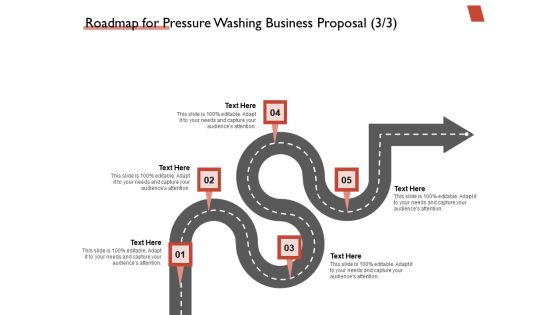 High Power Cleansing Work Roadmap For Pressure Washing Business Proposal Five Stage Process Summary PDF High Power Cleansing Work Roadmap For Pressure Washing Business Proposal Five Stage Process Summary PDF