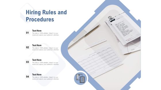 Hiring Rules And Procedures Ppt PowerPoint Presentation Model Graphics Example Hiring Rules And Procedures Ppt PowerPoint Presentation Model Graphics Example