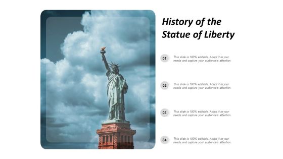 History Of The Statue Of Liberty Ppt Powerpoint Presentation Model Format History Of The Statue Of Liberty Ppt Powerpoint Presentation Model Format