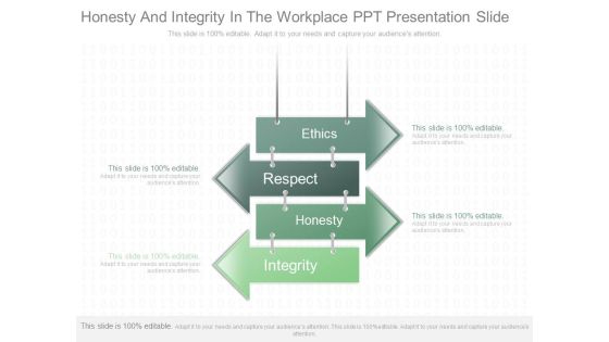 Honesty And Integrity In The Workplace Ppt Presentation Slide Honesty And Integrity In The Workplace Ppt Presentation Slide