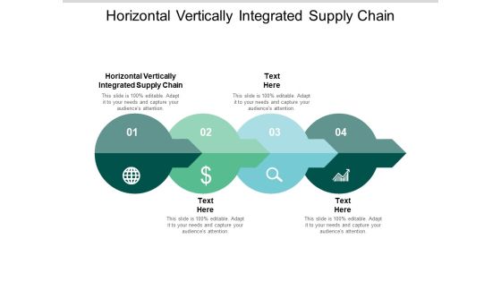 Horizontal Vertically Integrated Supply Chain Ppt PowerPoint Presentation Infographic Template Layouts Cpb
