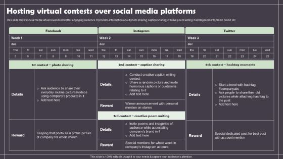 Hosting Virtual Contests Over Social Media Platforms Graphics PDF Hosting Virtual Contests Over Social Media Platforms Graphics PDF