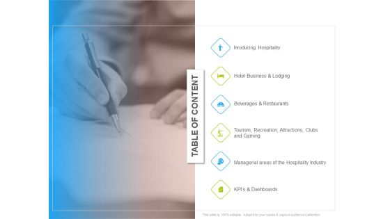 Hotel And Tourism Planning Table Of Content Mockup PDF Hotel And Tourism Planning Table Of Content Mockup PDF
