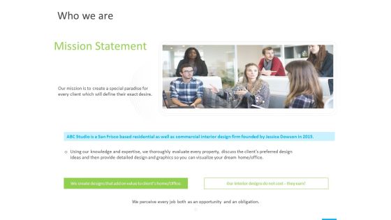 House Decoration Proposal Who We Are Ppt Gallery Slide PDF House Decoration Proposal Who We Are Ppt Gallery Slide PDF