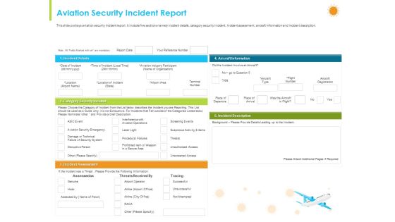 How Aviation Industry Coping With COVID 19 Pandemic Aviation Security Incident Report Template PDF How Aviation Industry Coping With COVID 19 Pandemic Aviation Security Incident Report Template PDF