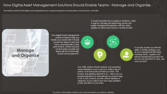 How Digital Asset Management Solutions Should Enable Teams Manage And Organize Themes PDF How Digital Asset Management Solutions Should Enable Teams Manage And Organize Themes PDF