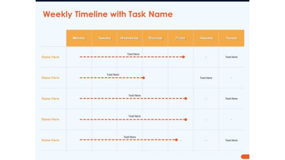 How Increase Sales Conversions Retargeting Strategies Weekly Timeline With Task Name Demonstration PDF How Increase Sales Conversions Retargeting Strategies Weekly Timeline With Task Name Demonstration PDF