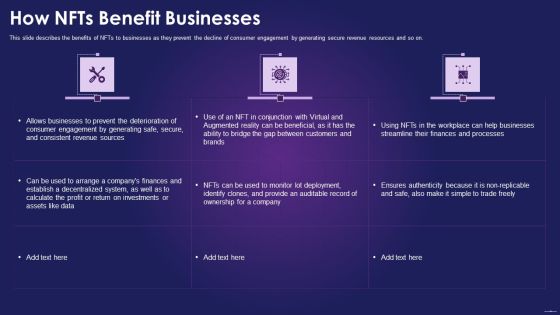 How Nfts Benefit Businesses Ppt Professional Objects PDF How Nfts Benefit Businesses Ppt Professional Objects PDF