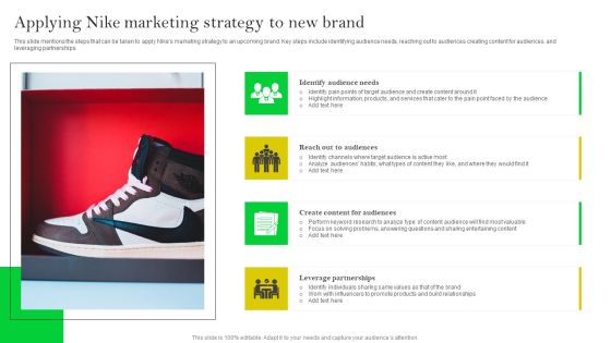 How Nike Developed And Executed Strategic Promotion Techniques Applying Nike Marketing Strategy Mockup PDF How Nike Developed And Executed Strategic Promotion Techniques Applying Nike Marketing Strategy Mockup PDF