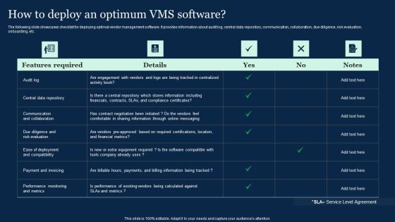 How To Deploy An Optimum Vms Software Effective Vendor Management For Enhancing Designs PDF How To Deploy An Optimum Vms Software Effective Vendor Management For Enhancing Designs PDF