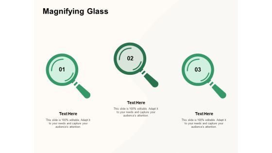 How To Effectively Manage A Construction Project Magnifying Glass Demonstration PDF