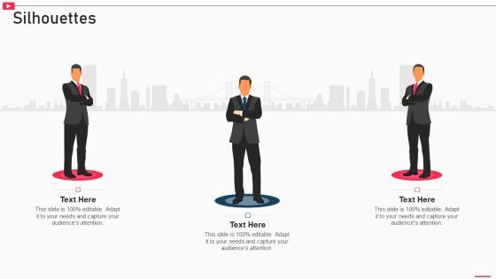 How To Promote Business Using Youtube Marketing Silhouettes Inspiration PDF