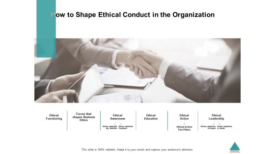 How To Shape Ethical Conduct In The Organization Ppt PowerPoint Presentation Professional Styles How To Shape Ethical Conduct In The Organization Ppt PowerPoint Presentation Professional Styles