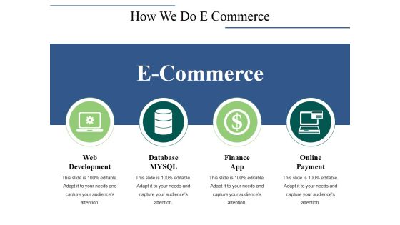 How We Do E Commerce Ppt PowerPoint Presentation Infographics Mockup How We Do E Commerce Ppt PowerPoint Presentation Infographics Mockup
