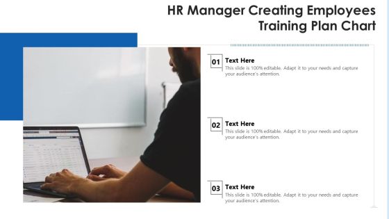 Hr Manager Creating Employees Training Plan Chart Ppt PowerPoint Presentation File Visual Aids PDF