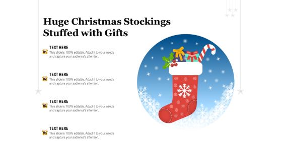 Huge Christmas Stockings Stuffed With Gifts Ppt PowerPoint Presentation Slides Styles PDF Huge Christmas Stockings Stuffed With Gifts Ppt PowerPoint Presentation Slides Styles PDF