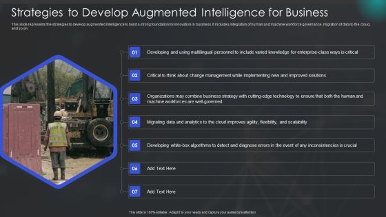 Human Augmented Machine Learning IT Strategies To Develop Augmented Intelligence For Business Pictures PDF Human Augmented Machine Learning IT Strategies To Develop Augmented Intelligence For Business Pictures PDF