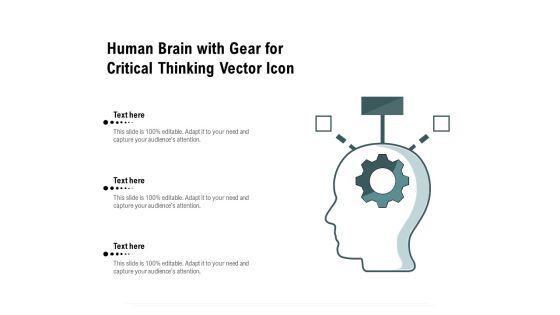 Human Brain With Gear For Critical Thinking Vector Icon Ppt PowerPoint Presentation File Formats PDF Human Brain With Gear For Critical Thinking Vector Icon Ppt PowerPoint Presentation File Formats PDF