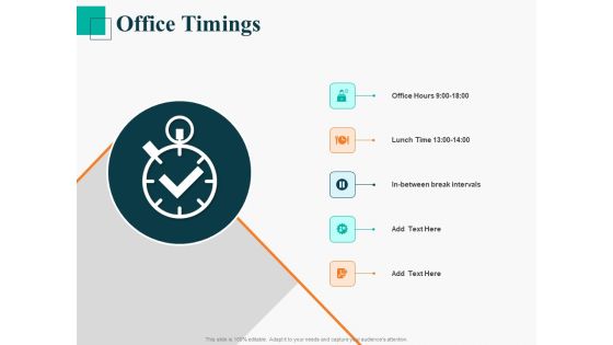 Human Capital Management Procedure Office Timings Ppt Icon Elements PDF Human Capital Management Procedure Office Timings Ppt Icon Elements PDF