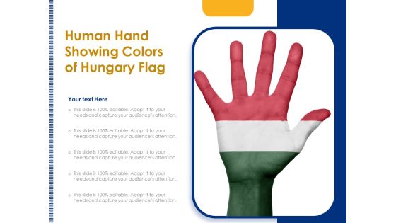 Human Hand Showing Colors Of Hungary Flag Ppt PowerPoint Presentation Gallery Graphics Template PDF Human Hand Showing Colors Of Hungary Flag Ppt PowerPoint Presentation Gallery Graphics Template PDF