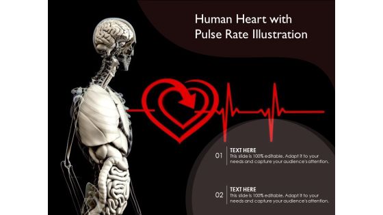 Human Heart With Pulse Rate Illustration Ppt PowerPoint Presentation Infographics PDF Human Heart With Pulse Rate Illustration Ppt PowerPoint Presentation Infographics PDF