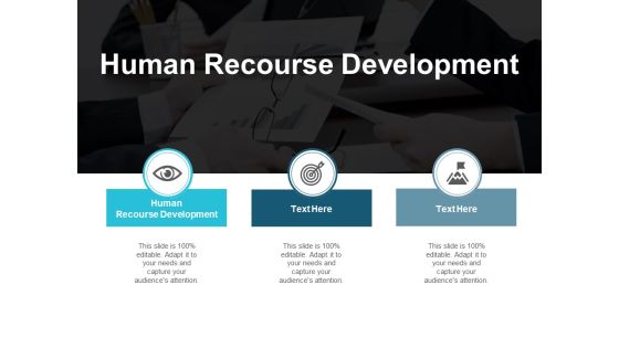 Human Recourse Development Ppt PowerPoint Presentation Styles Slides Cpb